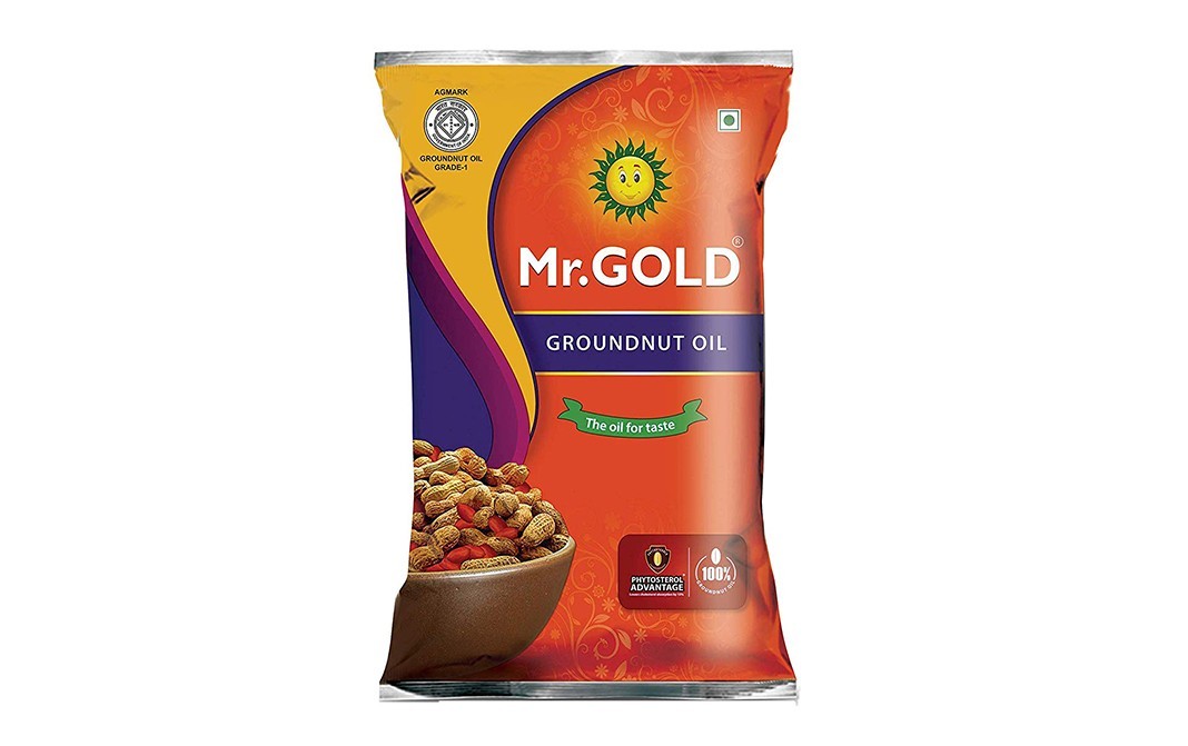 Mr. Gold Groundnut Oil    Pack  1 litre